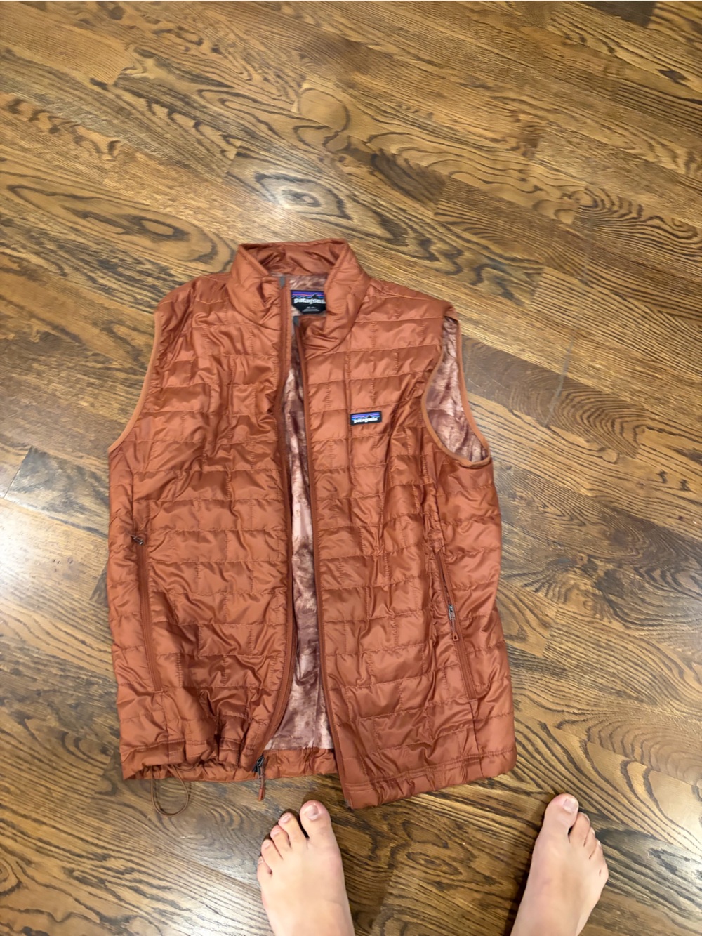 Patagonia Men’s Rust Quilted Insulated Vest